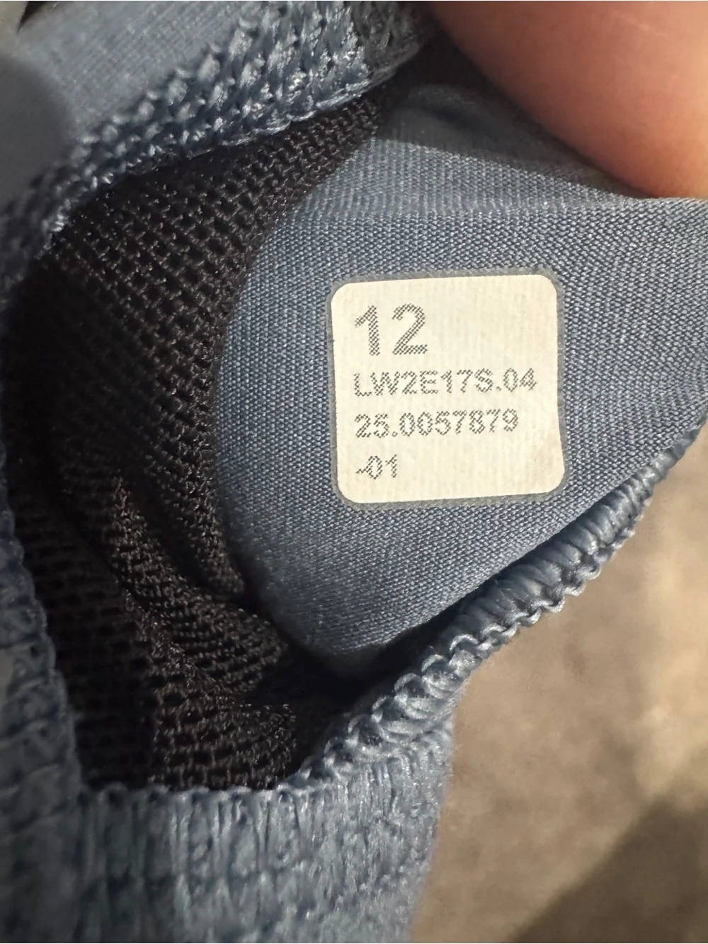 Lululemon Wunder Train Strappy Racer Bra A/B | Size 12 | Steel Blue | NWT